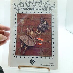 Vintage 1994 Cornell Collection Hanging By My Heart Doll Pattern